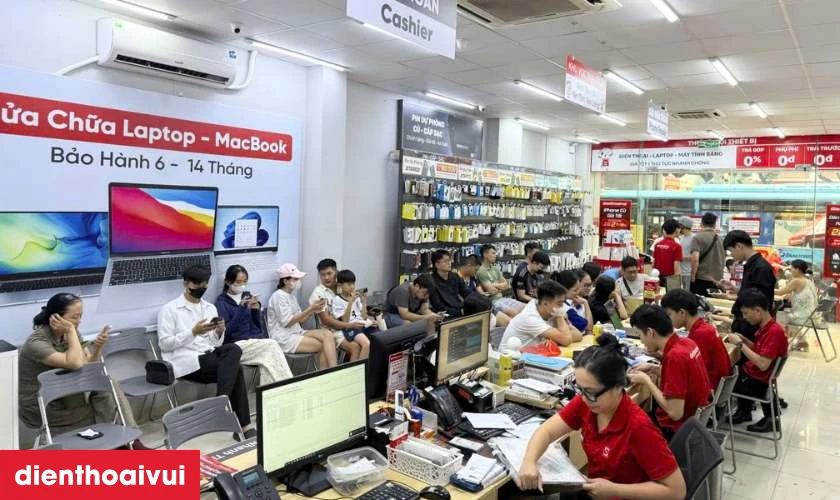 Quy tr&igrave;nh thay đế sạc (GPS) Apple Watch Series 9 41mm tại Điện Thoại Vui