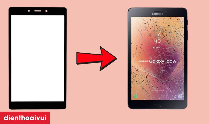 kính màn hình cảm ứng Samsung Tab A8 2017 là gì?