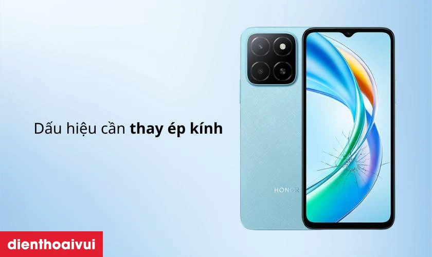 Thay &eacute;p k&iacute;nh Honor X5B