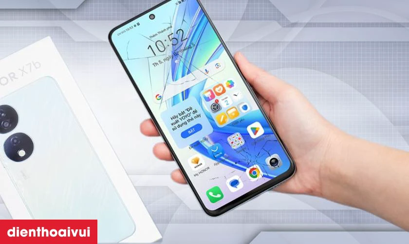 Các dấu hiệu nhận biết bạn cần thay ép kính HONOR X7b mới