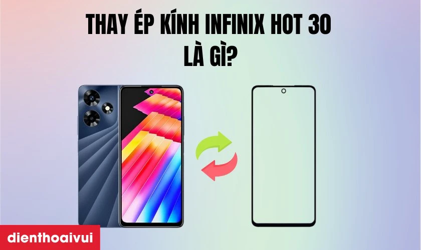 Thay &eacute;p k&iacute;nh Infinix Hot 30 l&agrave; g&igrave;