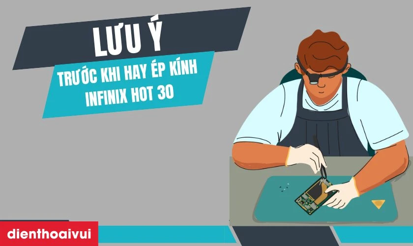 Những lưu &yacute; trước khi thay &eacute;p k&iacute;nh