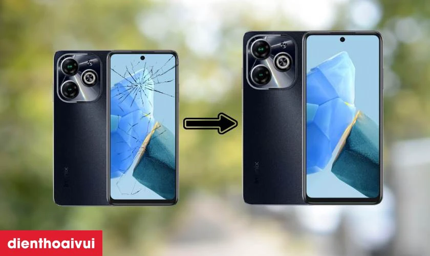 Thay &eacute;p k&iacute;nh Infinix Hot 40i c&oacute; tốt kh&ocirc;ng