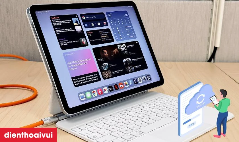 Những lưu &yacute; trước khi thay &eacute;p k&iacute;nh iPad Air M2 13 inch 2024