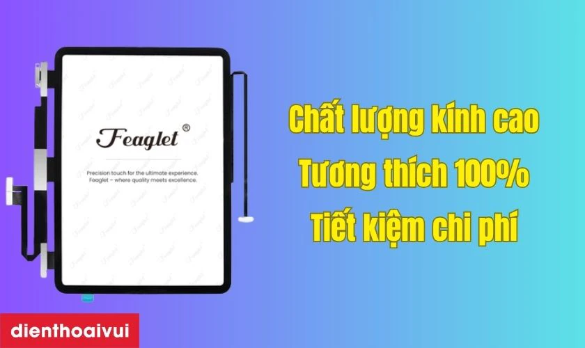 Lợi &iacute;ch khi thay &eacute;p k&iacute;nh iPad Pro 12.9 2021 h&atilde;ng Feaglet