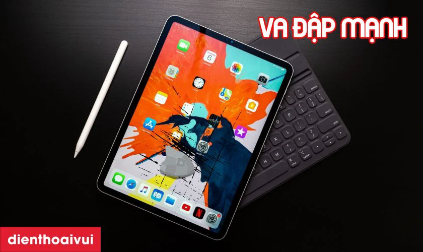 Nguy&ecirc;n nh&acirc;n tại sao iPad Pro 12.9 inch 2018 dễ bị nứt vỡ mặt k&iacute;nh?