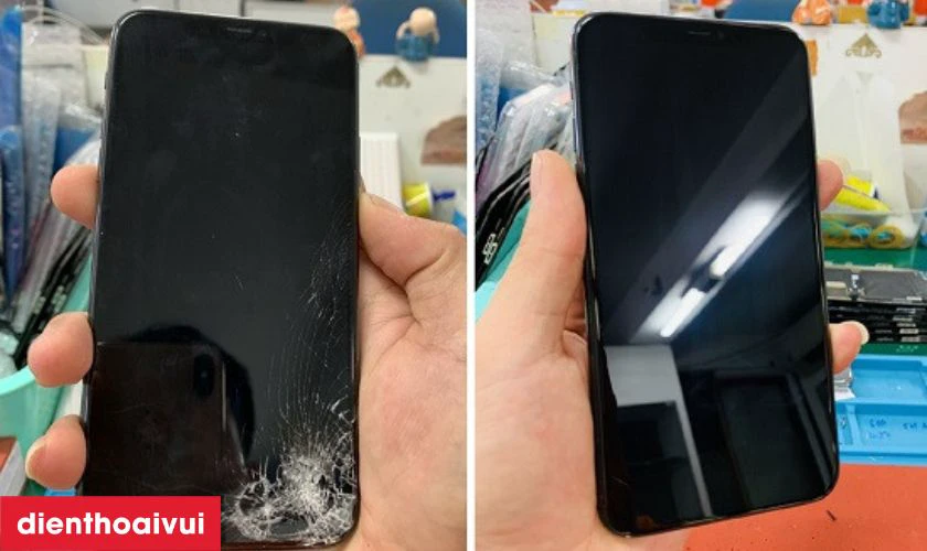 Thay &eacute;p k&iacute;nh iPhone 11 Pro ch&iacute;nh h&atilde;ng Feaglet l&agrave; g&igrave;?