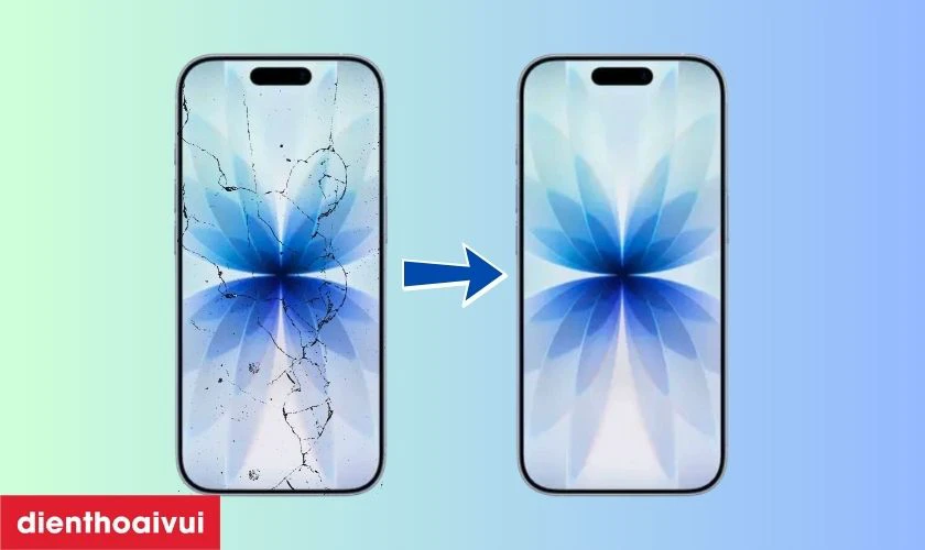 Thay ép kính iPhone 17 Pro loại A+ là gì?