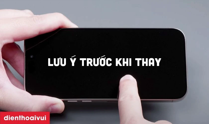 Những lưu ý trước khi thay ép kính iPhone 17 Pro loại A+