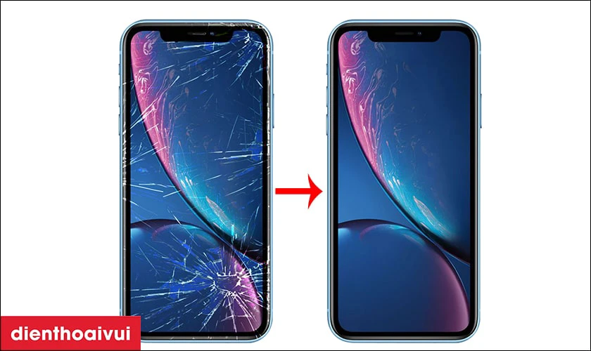 Khi n&agrave;o bạn cần thay &eacute;p k&iacute;nh iPhone XR ch&iacute;nh h&atilde;ng Orizin?