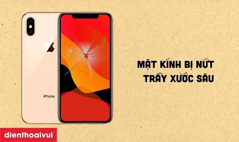 C&aacute;c dấu hiệu nhận biết bạn cần thay &eacute;p k&iacute;nh iPhone Xs mới