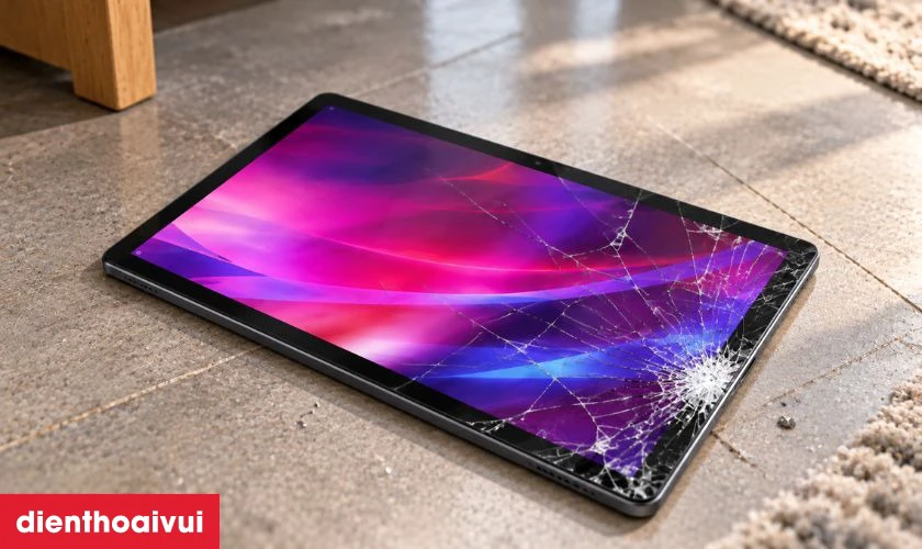 Mặt kính Lenovo Tab P11 Plus bị vỏ máy do đâu