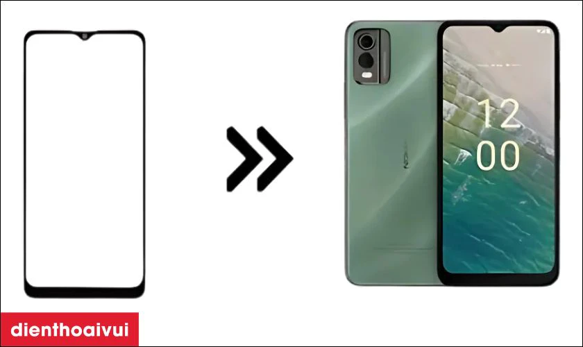 Những lưu &yacute; trước khi thay &eacute;p k&iacute;nh Nokia C32