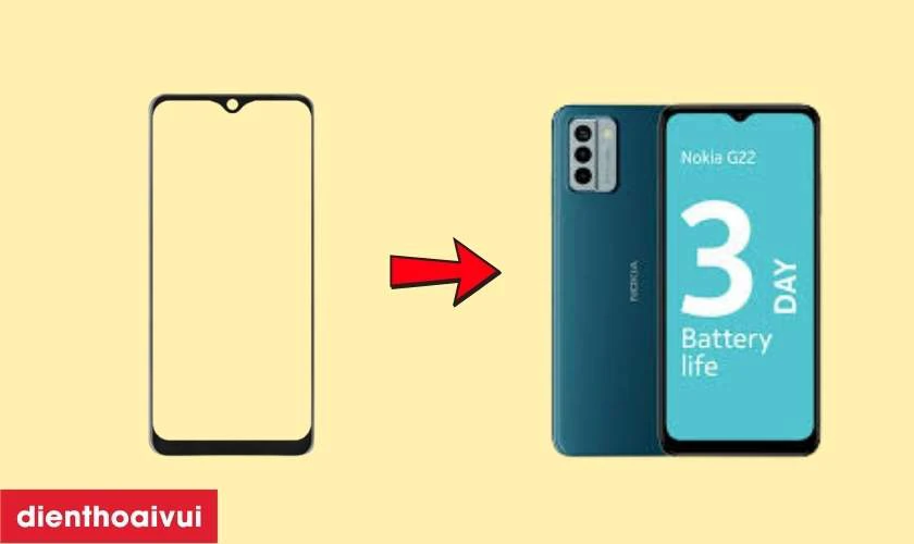 Thay &eacute;p k&iacute;nh Nokia G22 l&agrave; g&igrave;?
