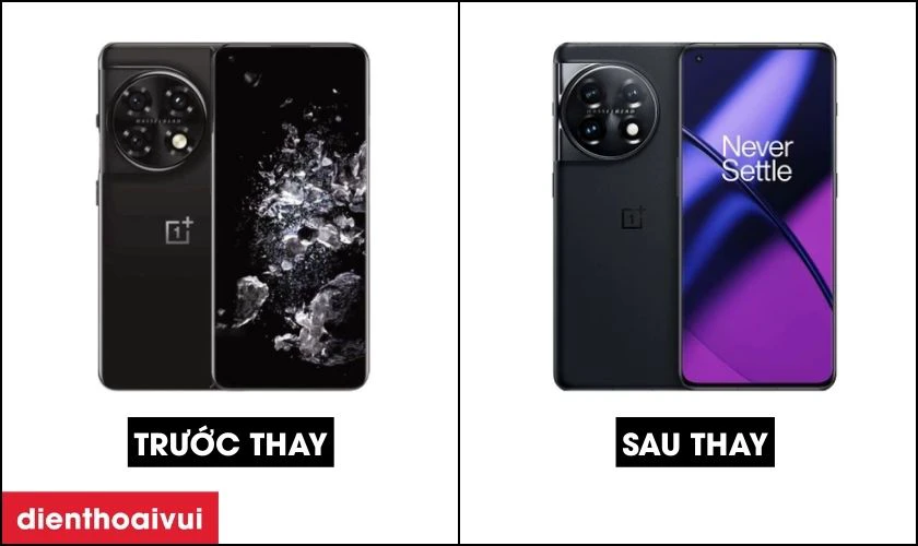 Địa chỉ thay &eacute;p k&iacute;nh OnePlus 11 5G ở đ&acirc;u ch&iacute;nh h&atilde;ng