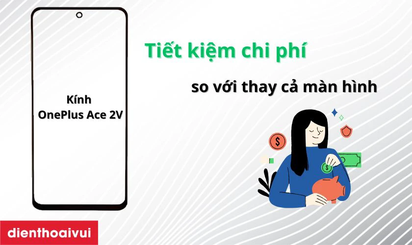 Thay ép kính OnePlus Ace 2V có tốt không?