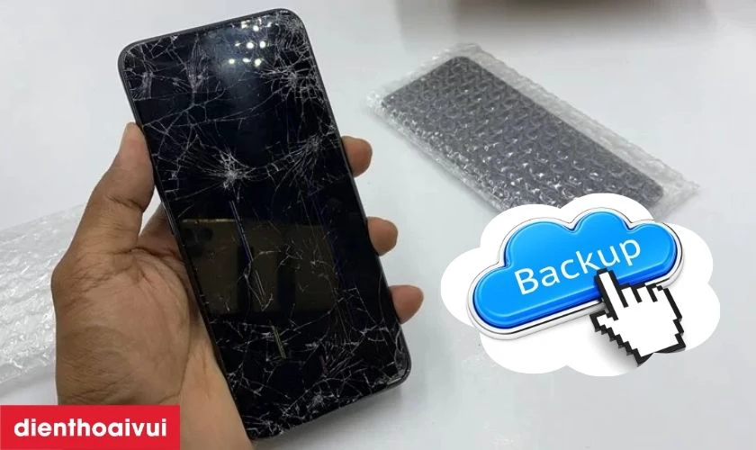 H&atilde;y sao lưu tất cả dữ liệu trước khi bạn đưa m&aacute;y đi thay k&iacute;nh