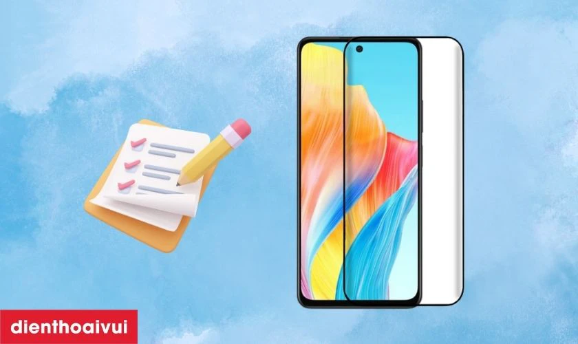 Những lưu &yacute; trước khi thay &eacute;p k&iacute;nh