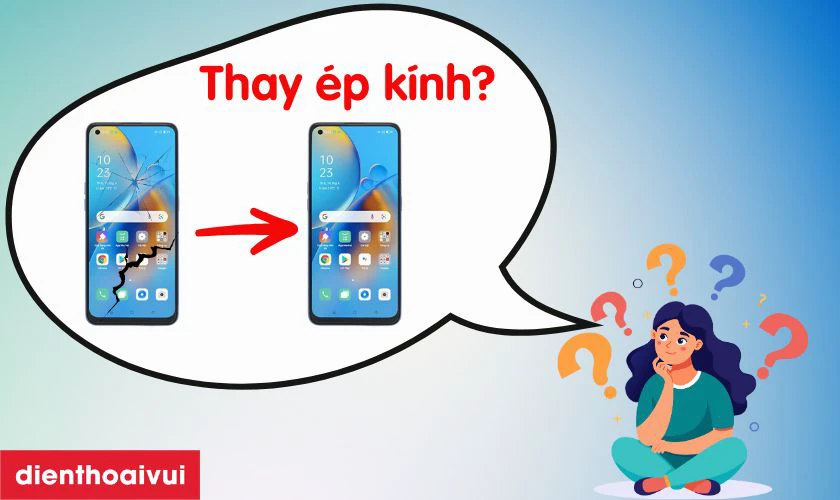 Thay &eacute;p k&iacute;nh OPPO A74 l&agrave; g&igrave;?