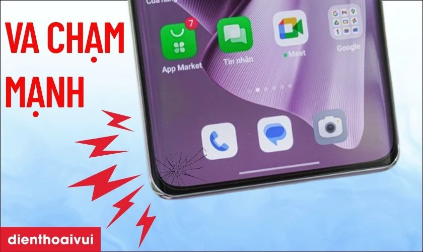 Nguyên nhân tại sao điện thoại Oppo Reno10 Pro Plus dễ bị nứt vỡ mặt kính