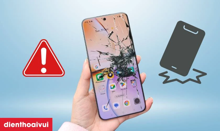 Thay &eacute;p k&iacute;nh Realme 14 Pro