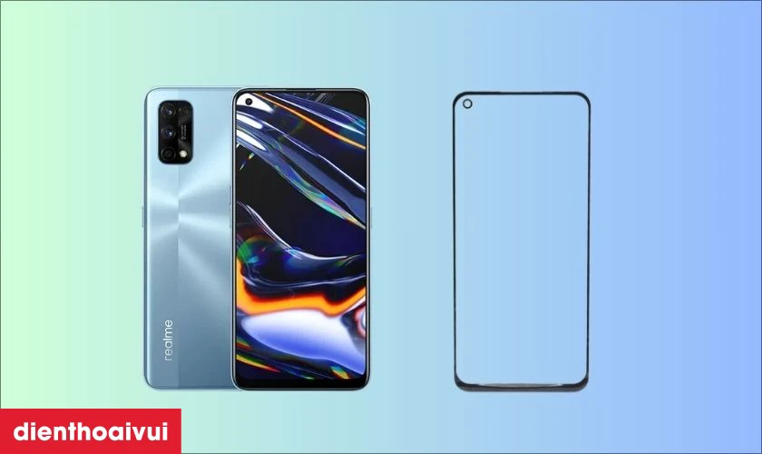 Thay ép kính Realme 7 Pro giúp khắc phục lỗi mặt kính màn hình tối ưu nhất