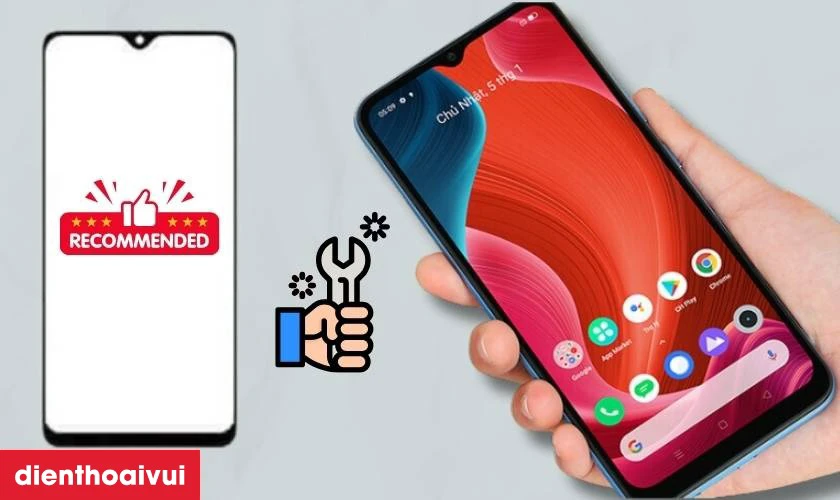 Những lưu &yacute; trước khi thay &eacute;p k&iacute;nh Realme C20