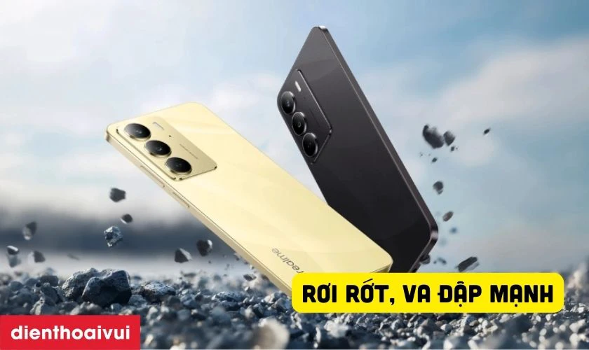Nguyên nhân mặt kính Realme C75 5G bị hư hỏng