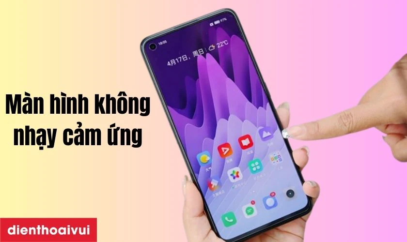 M&agrave;n h&igrave;nh kh&ocirc;ng nhạy cảm ứng