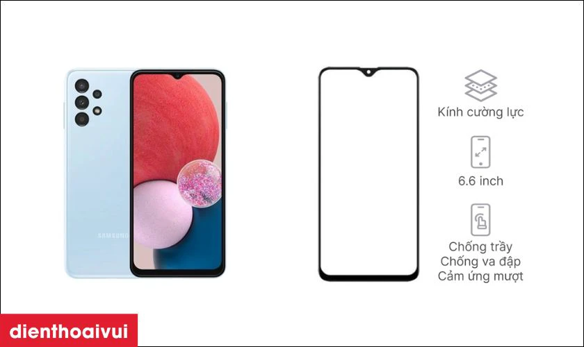 Dịch vụ &eacute;p k&iacute;nh Samsung Galaxy A23 Loại G+ c&oacute; g&igrave; nổi bật?