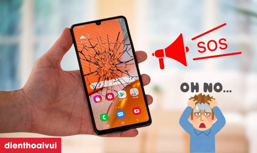 C&aacute;c dấu hiệu nhận biết bạn cần thay &eacute;p k&iacute;nh Samsung Galaxy A42 mới