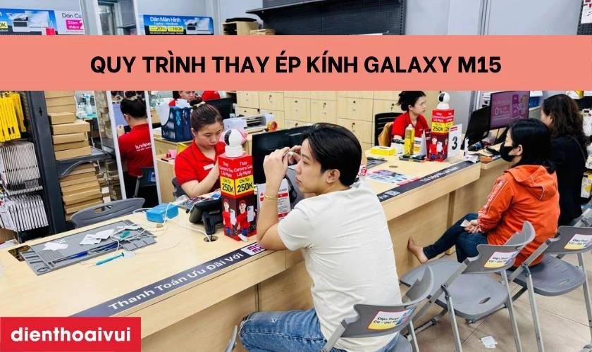 Quy tr&igrave;nh sửa chữa chuy&ecirc;n nghiệp minh bạch lấy liền tại Điện Thoại Vui