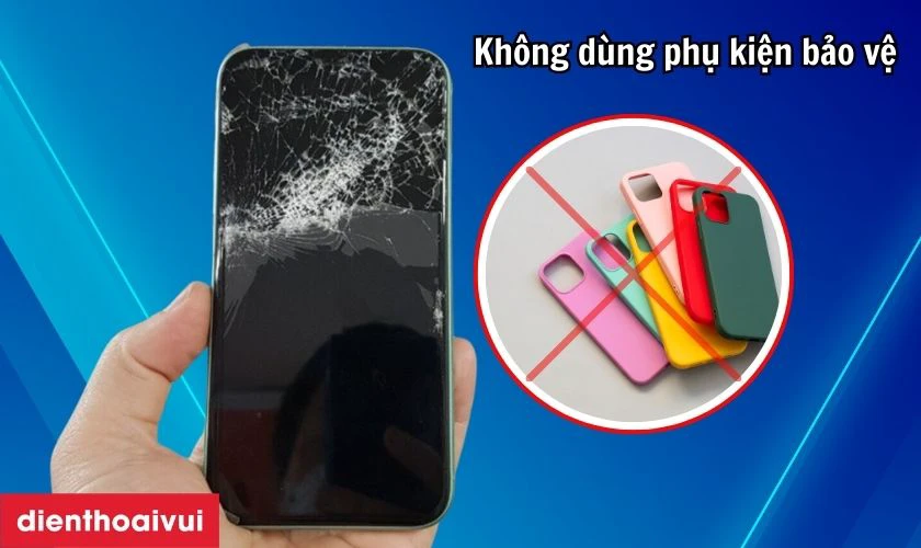 Nguyên nhân tại sao điện thoại dễ bị nứt vỡ mặt kính?
