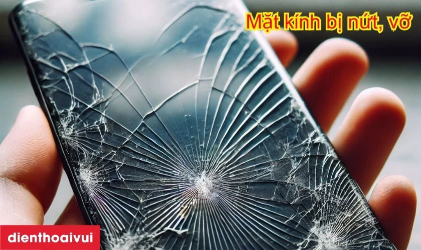 Mặt kính nứt vỡ
