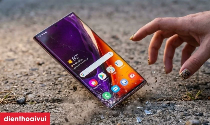 Nguy&ecirc;n nh&acirc;n mặt k&iacute;nh Galaxy Note 20 Ultra bị vỡ