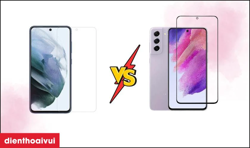 Thay m&agrave;n h&igrave;nh v&agrave; thay &eacute;p k&iacute;nh Samsung Galaxy S21 FE c&oacute; g&igrave; kh&aacute;c nhau