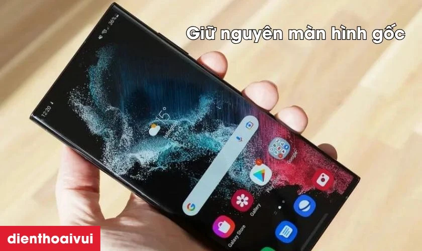 Thay &eacute;p k&iacute;nh c&oacute; thể giữ nguy&ecirc;n m&agrave;n h&igrave;nh gốc Samsung Galaxy S22 Plus