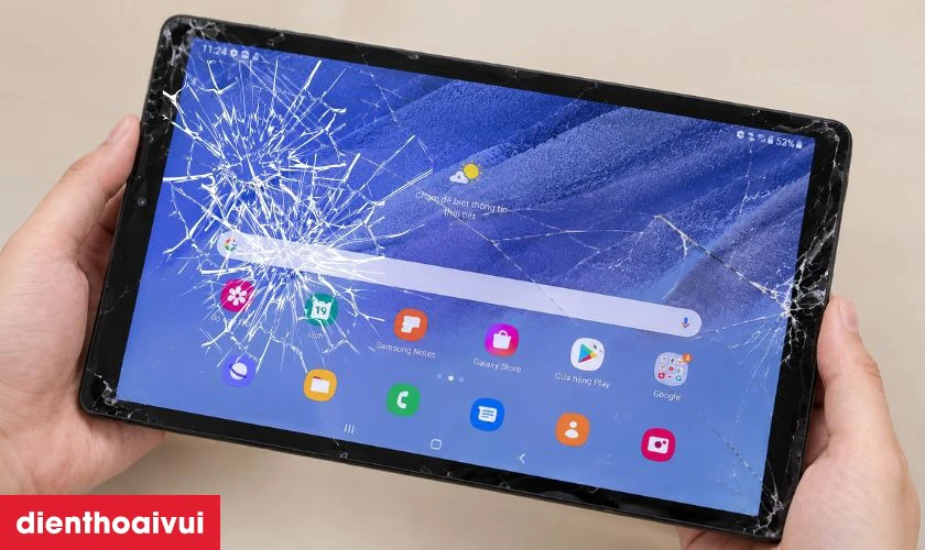 Dấu hiệu cần thay &eacute;p k&iacute;nh Samsung Galaxy Tab A7 Lite mới