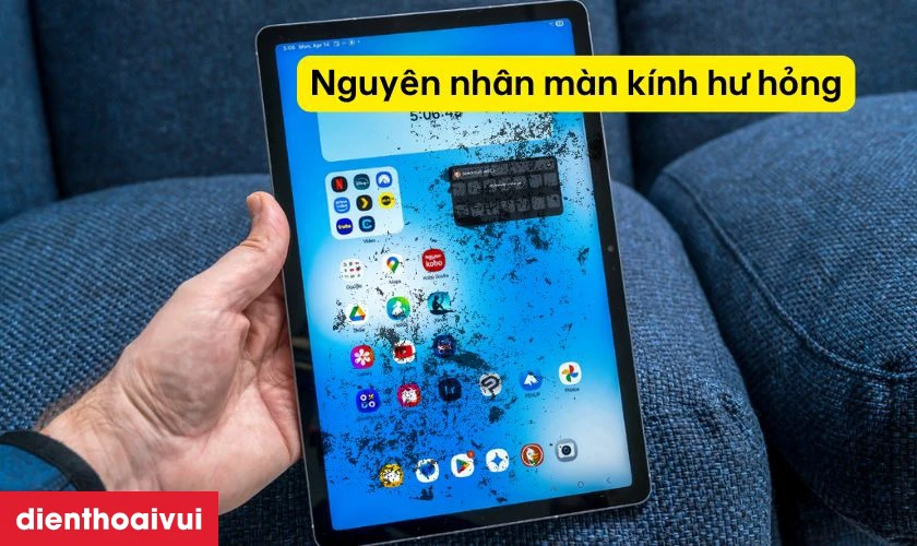 Thay ép kính Samsung Galaxy Tab S10 FE Plus