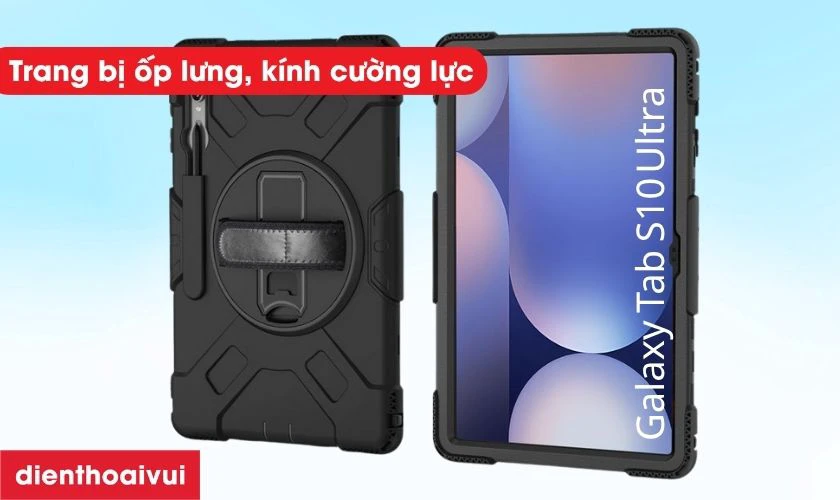 Sử dụng ốp lưng bảo vệ sau khi thay &eacute;p k&iacute;nh