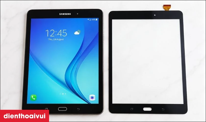 Quy trình thay ép kính cảm ứng Samsung Tab A 9.7 tại Điện Thoại Vui