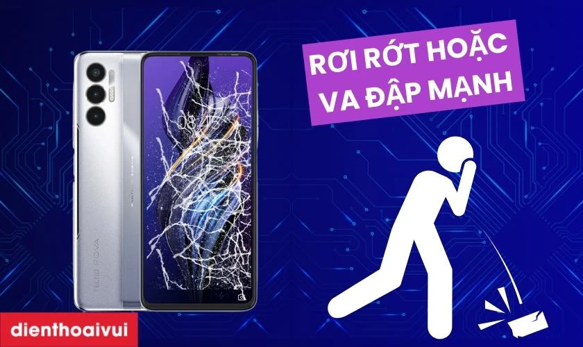 Nguy&ecirc;n nh&acirc;n tại sao điện thoại dễ bị nứt vỡ mặt k&iacute;nh