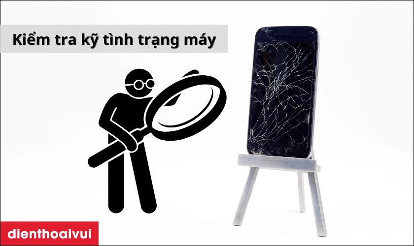 Kiểm tra kỹ t&igrave;nh trạng m&aacute;y trước khi đi thay &eacute;p k&iacute;nh