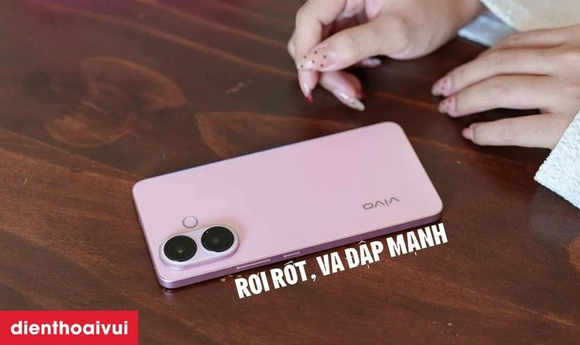 Nguyên nhân mặt kính Vivo V60 Lite bị hư hỏng
