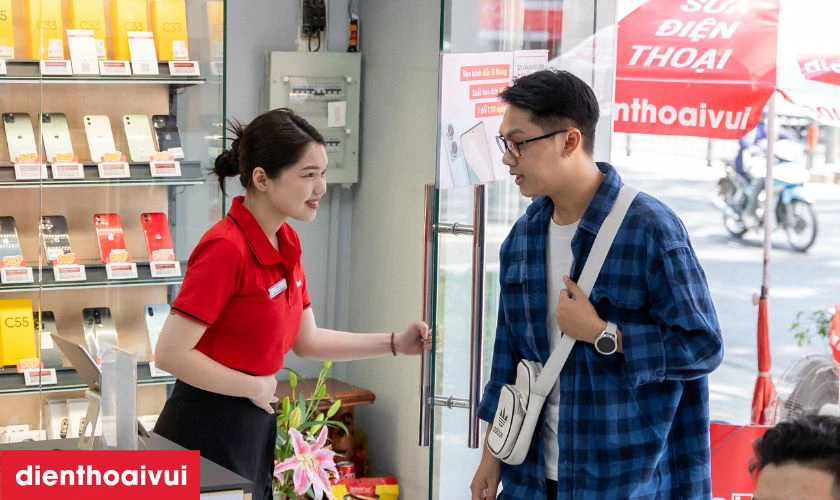 Tiếp nhận điện thoại Vivo Y12 bị hư kính