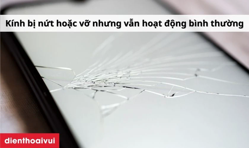 K&iacute;nh Vivo Y15a bị nứt vỡ