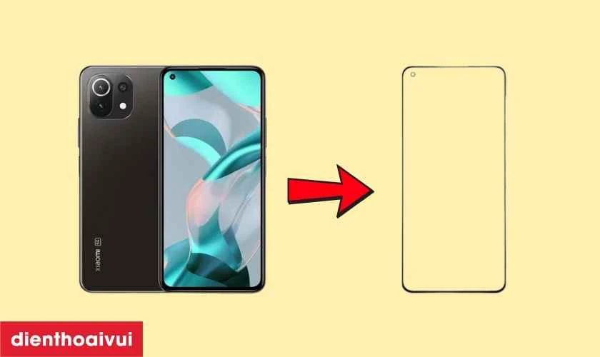 Thay &eacute;p k&iacute;nh Xiaomi 11 Lite 5G NE l&agrave; g&igrave;?