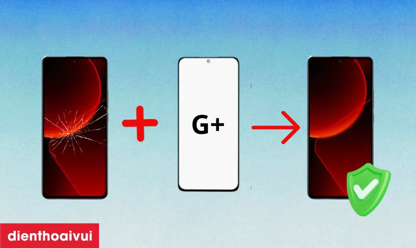 Thay ép kính Xiaomi 13T loại G+ có gì nổi bật?