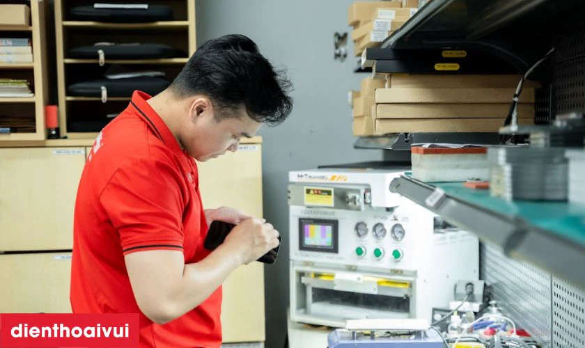 Quy tr&igrave;nh thay &eacute;p k&iacute;nh Xiaomi 14T minh bạch lấy liền tại Điện Thoại Vui