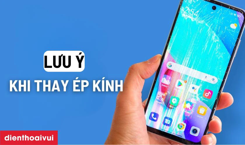Những lưu &yacute; trước khi thay &eacute;p k&iacute;nh Xiaomi Redmi 10